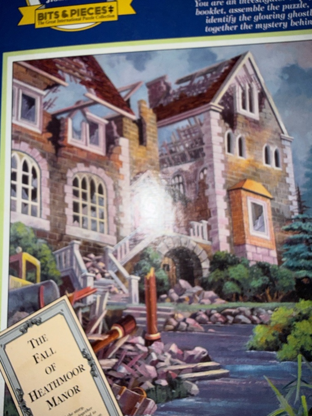 The fall of heathmoor manor 1000 piece jigsaw puzzle - Picture 4 of 8